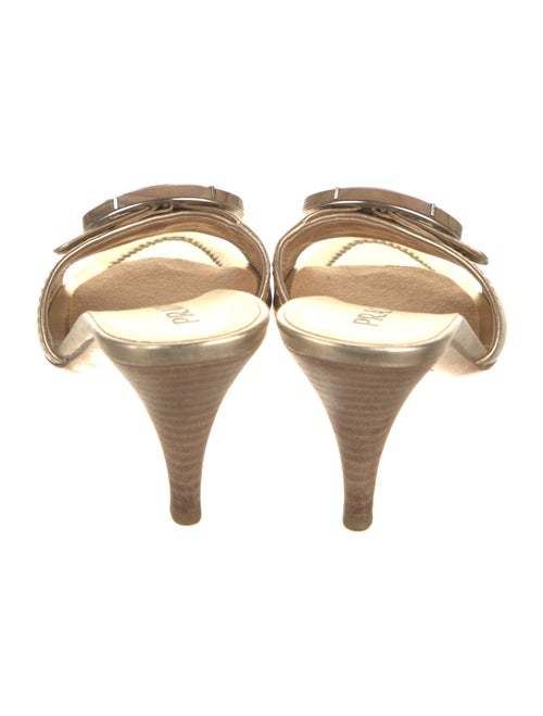 Prada Leather Slides