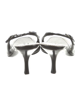 Prada Leather Slides