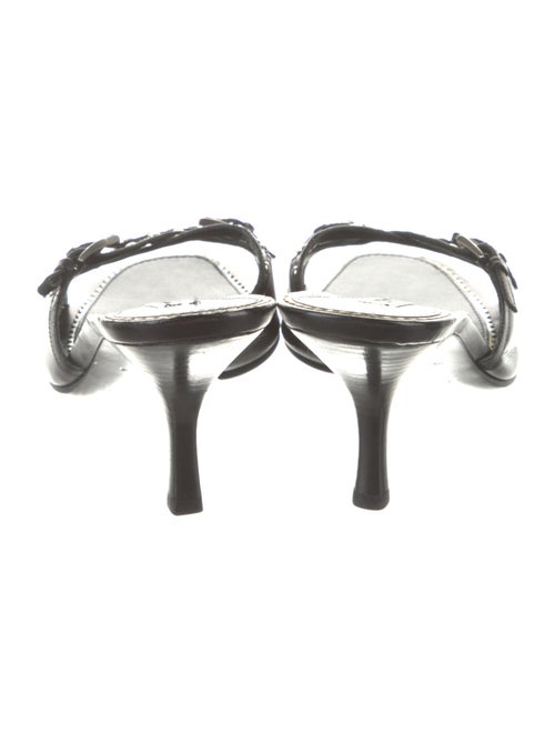 Prada Leather Slides