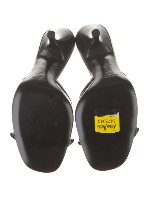 Prada Leather Slides