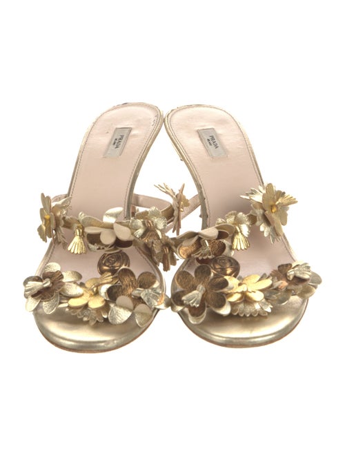 Prada Leather Slides