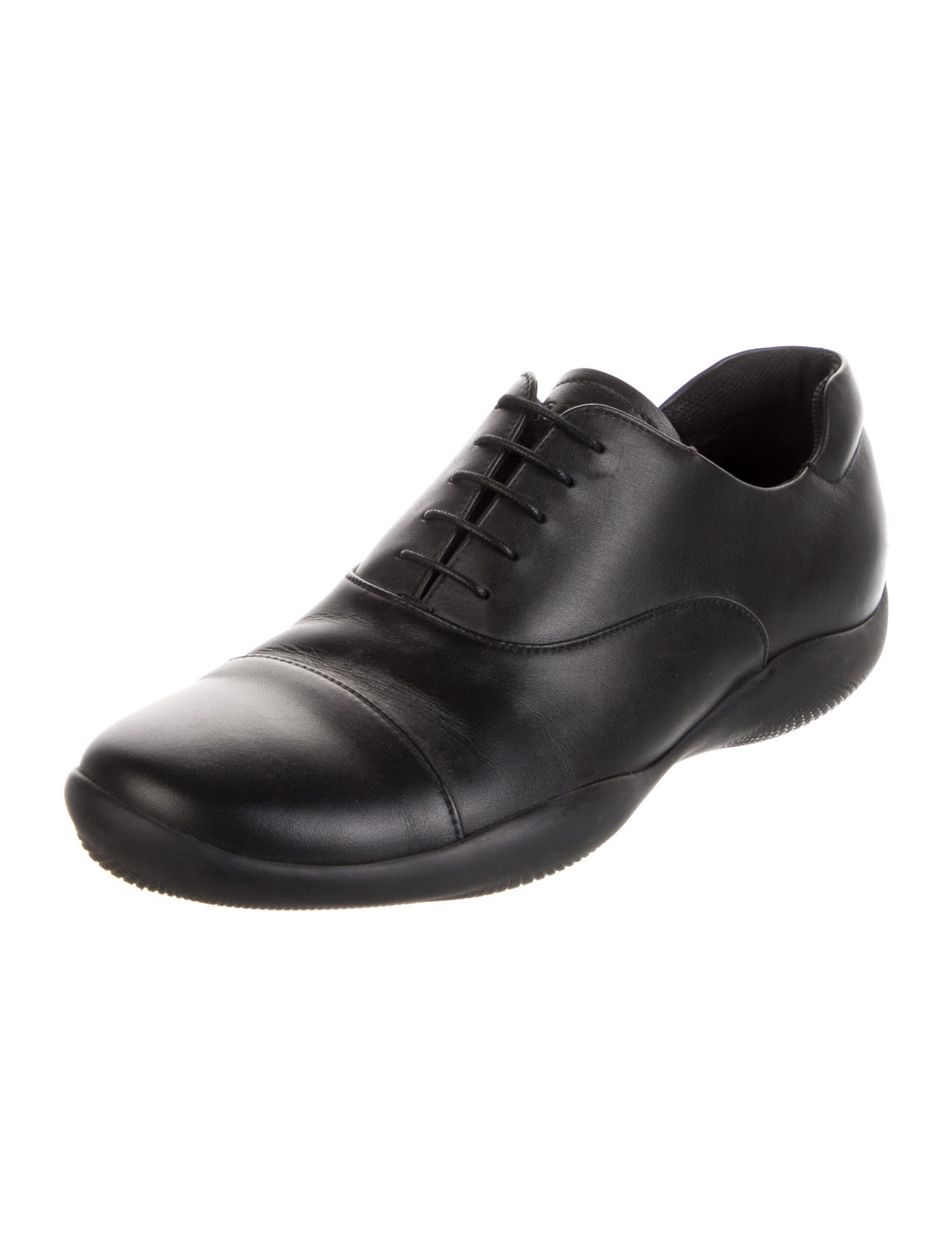 Prada Leather Oxfords