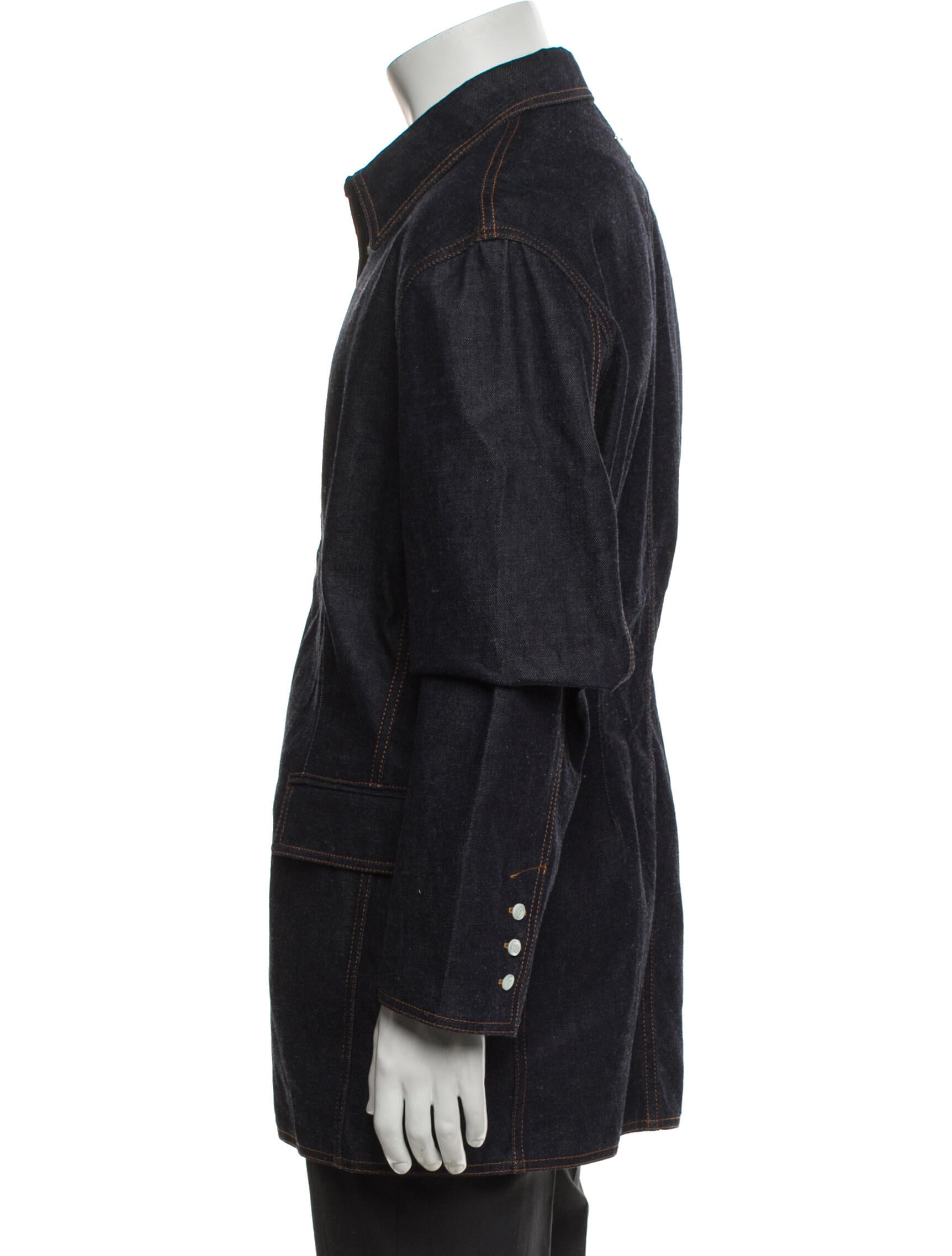 Prada 2024 Enameled Metal Triangle Utility Jacket