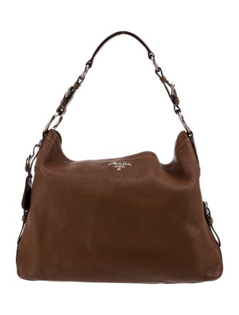 Prada Vitello Daino Leather Ring