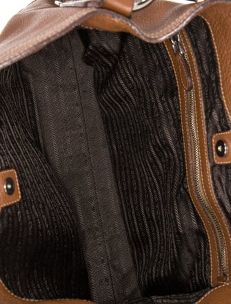 Prada Vitello Daino Leather Ring