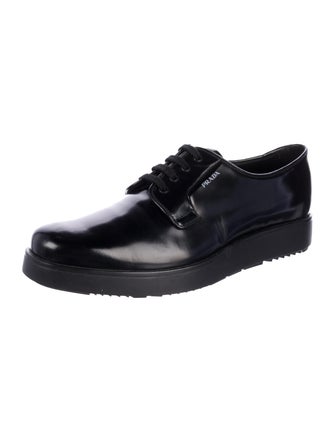 Prada Patent Leather Derby Shoes