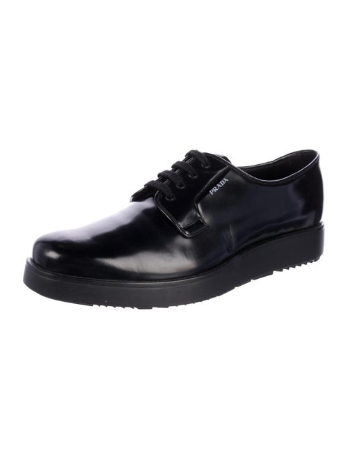 Prada Patent Leather Derby Shoes
