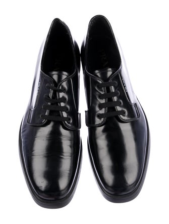 Prada Patent Leather Derby Shoes