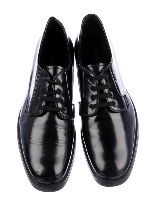 Prada Patent Leather Derby Shoes