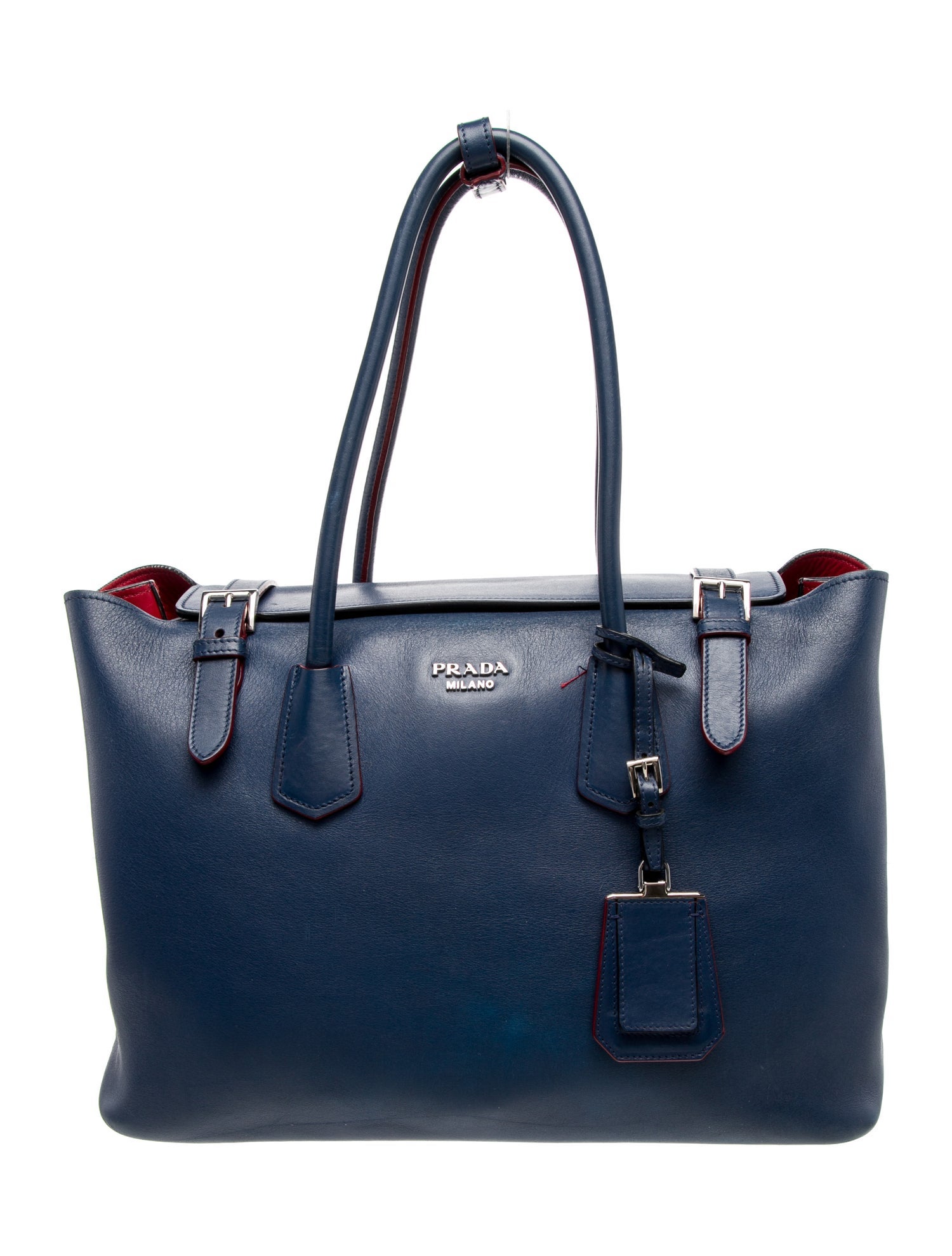 Prada Saffiano Leather Twin Pocket