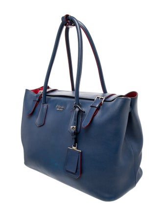 Prada Saffiano Leather Twin Pocket