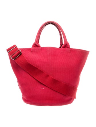 Prada Enameled Metal Triangle Shoulder Bag