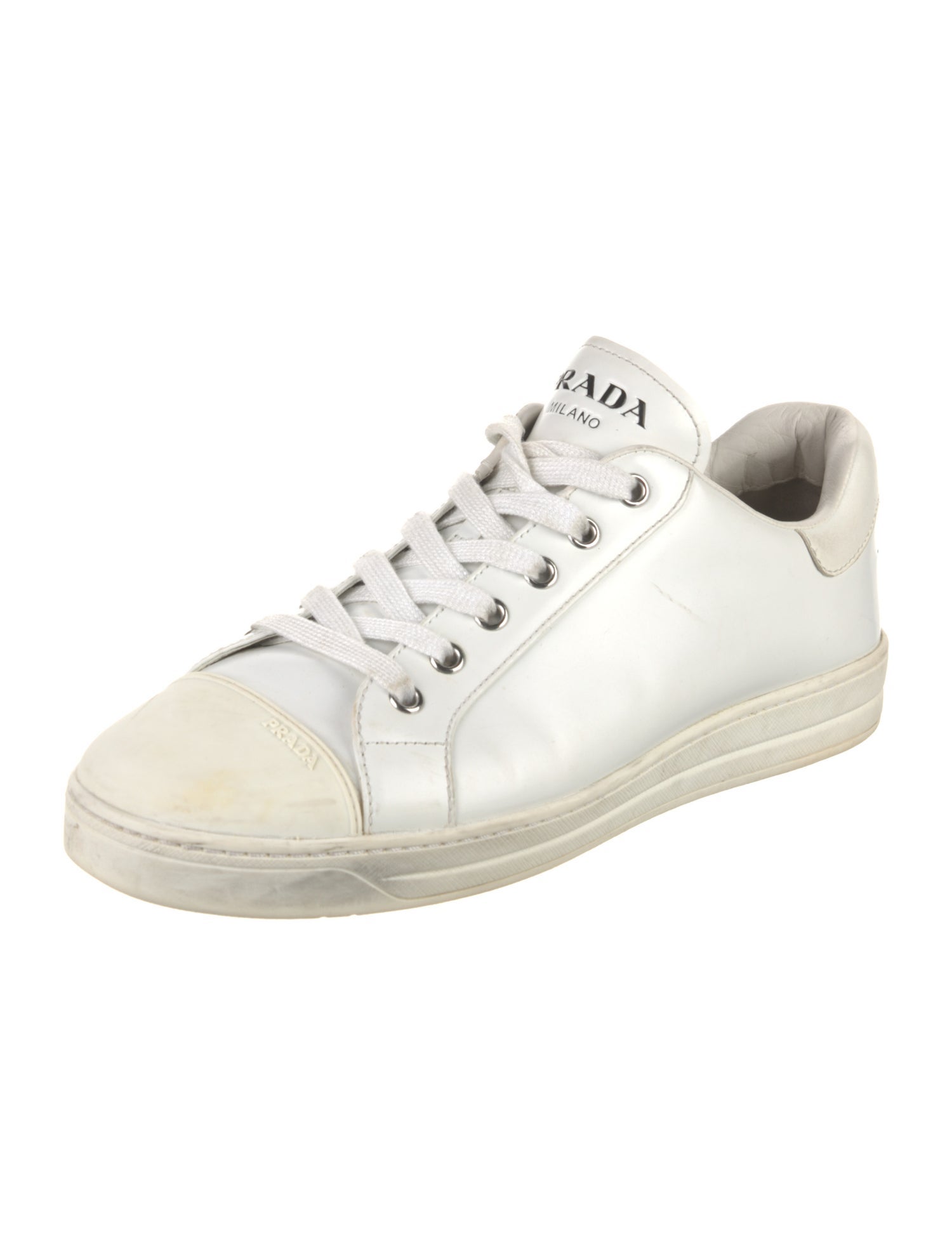 Prada Leather Sneakers