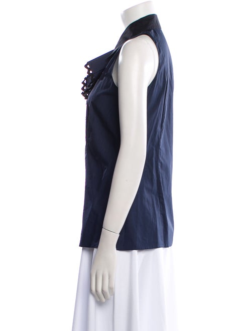 Prada 2012 Cowl Neck Blouse