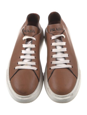 Prada Leather Sneakers