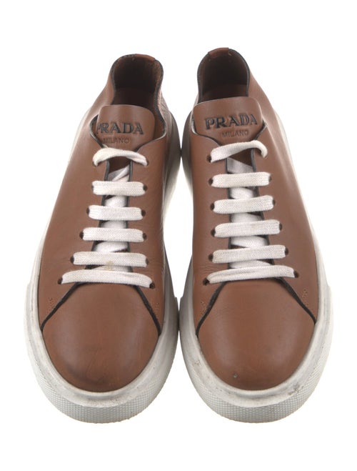 Prada Leather Sneakers