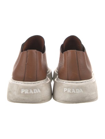Prada Leather Sneakers
