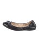 Prada Leather Ballet Flats