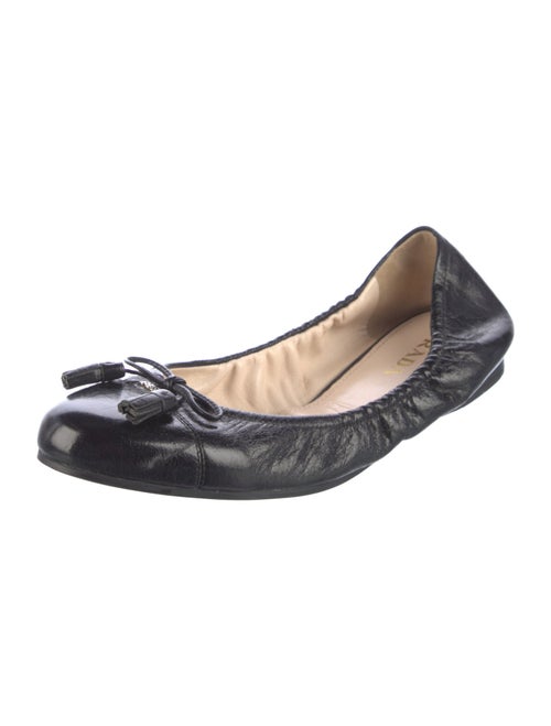 Prada Leather Ballet Flats