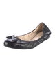 Prada Leather Ballet Flats