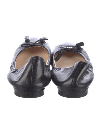 Prada Leather Ballet Flats