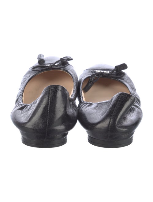 Prada Leather Ballet Flats
