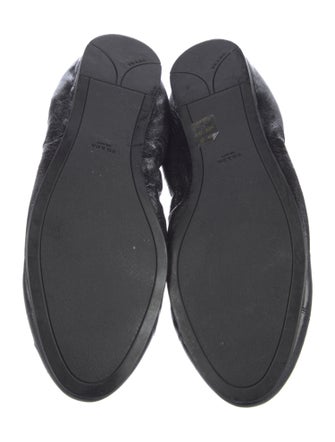Prada Leather Ballet Flats