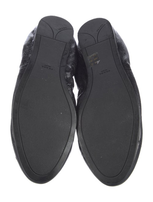 Prada Leather Ballet Flats