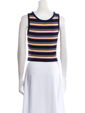Prada 2025 Striped Crop Top