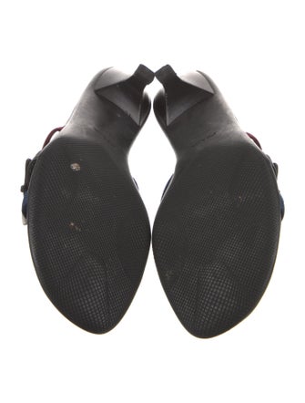 Prada Colorblock Pattern Slides