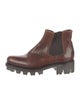Prada Leather Chelsea Boots