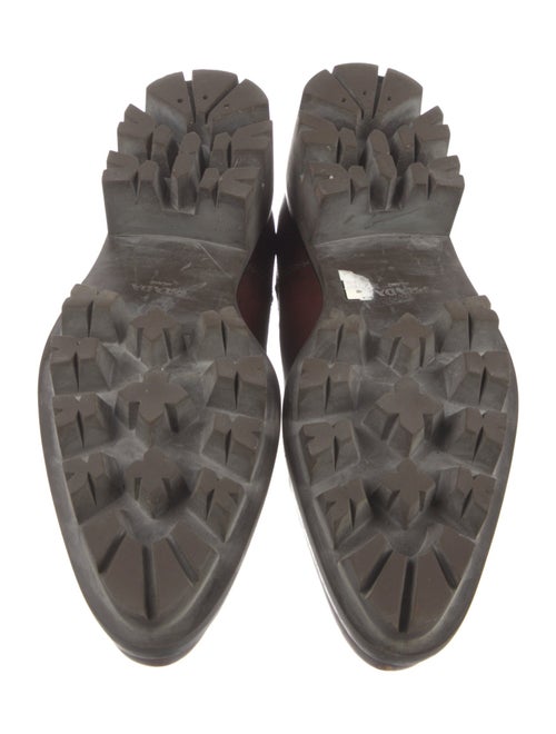 Prada Leather Chelsea Boots