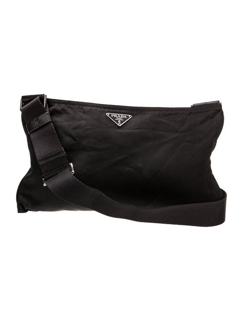 Prada Vela Nylon Shoulder Bag