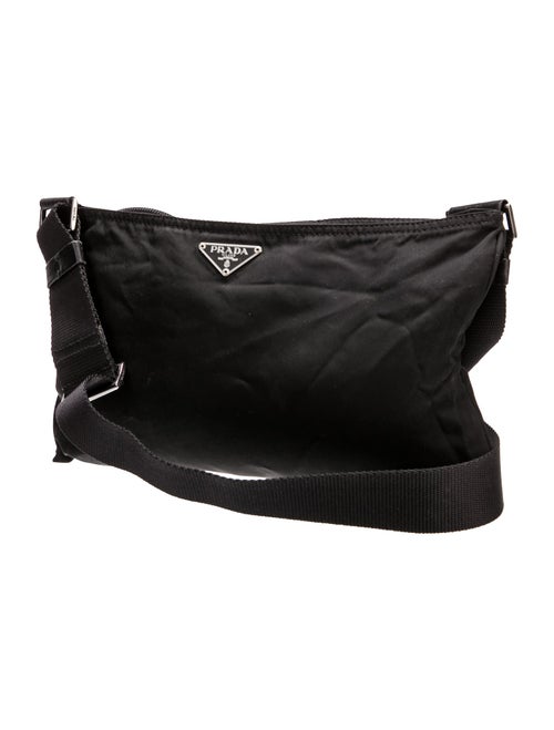 Prada Vela Nylon Shoulder Bag