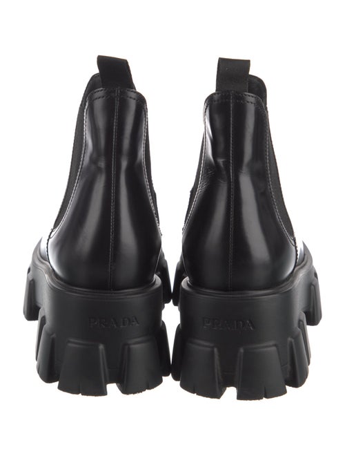 Prada Leather Chelsea Boots