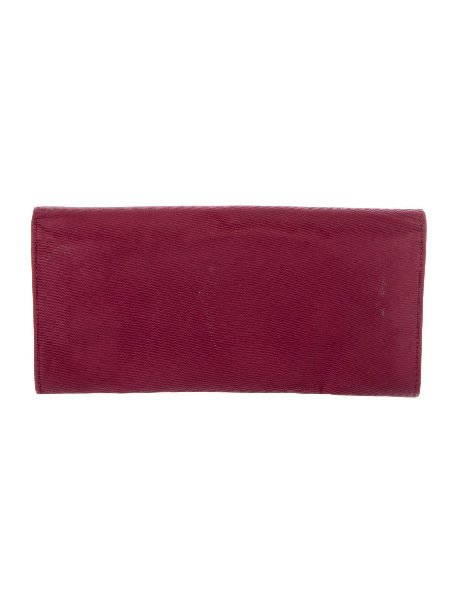 Prada Tessuto Continental Wallet