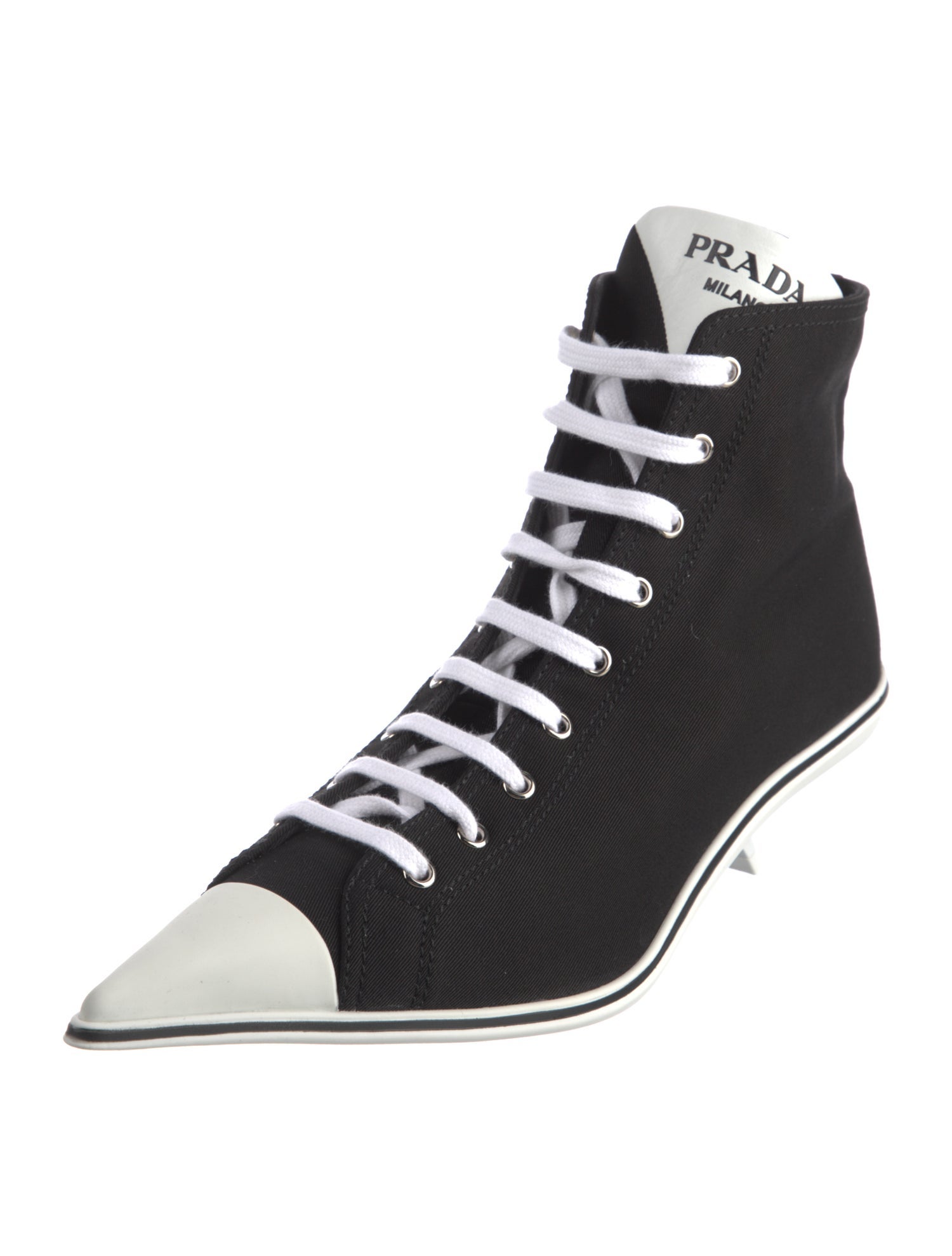 Prada Canvas Pumps w/ Tags