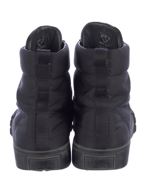 Prada Nylon Wedge Sneakers