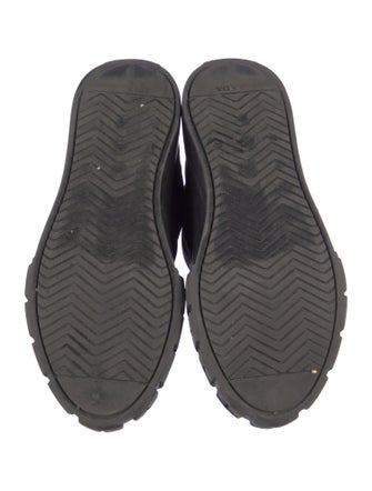 Prada Nylon Wedge Sneakers