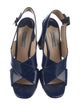 Prada Patent Leather Slingback Sandals