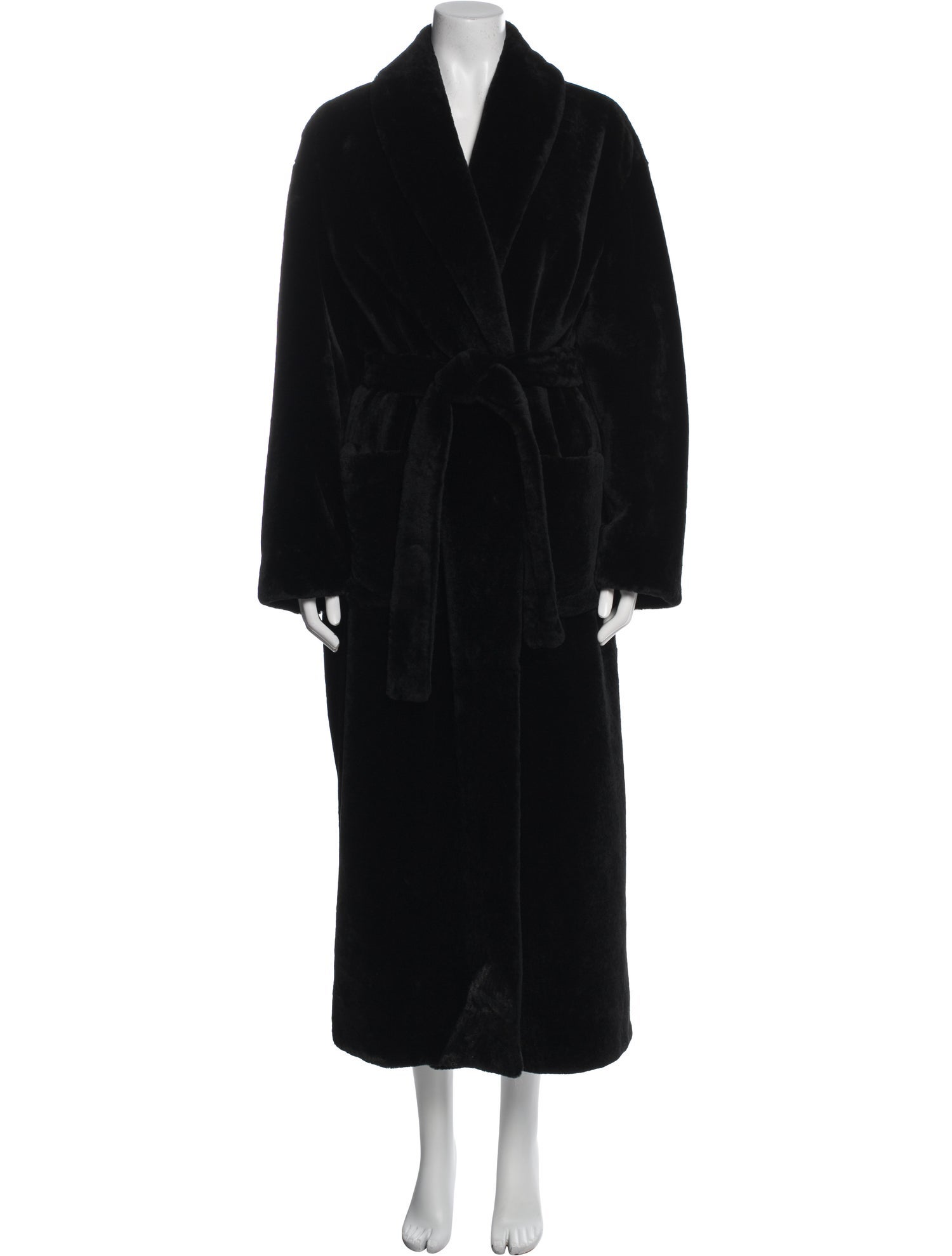 Prada 2023 Shearling Fur Coat
