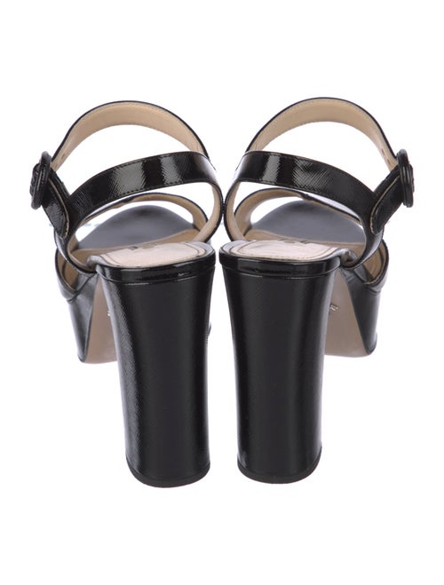 Prada Patent Leather Sandals