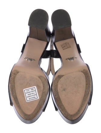Prada Patent Leather Sandals