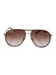 Prada Aviator Gradient Sunglasses