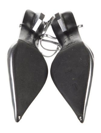 Prada Leather T-Strap Pumps