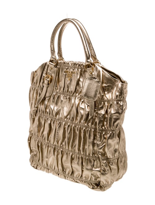 Prada Nappa Leather Top Handle Bag