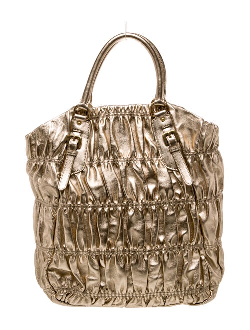 Prada Nappa Leather Top Handle Bag