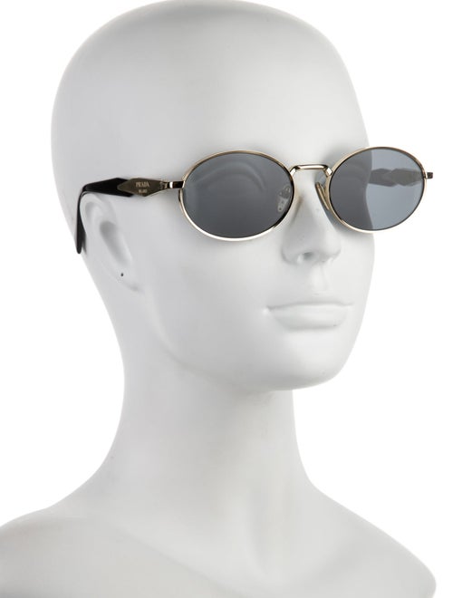 Prada Round Tinted Sunglasses
