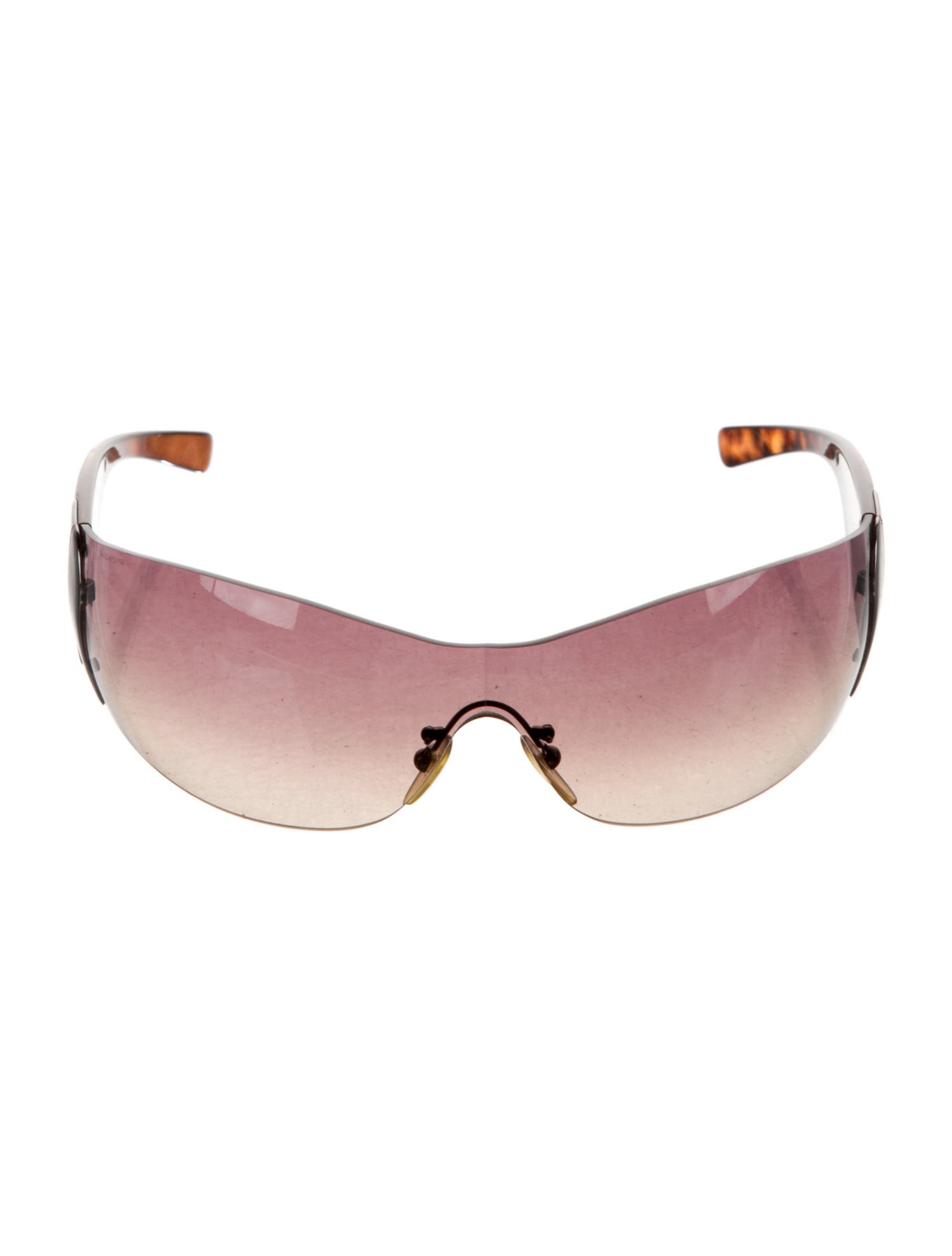Prada Shield Tinted Sunglasses
