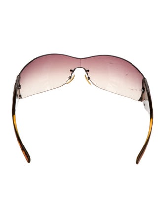 Prada Shield Tinted Sunglasses